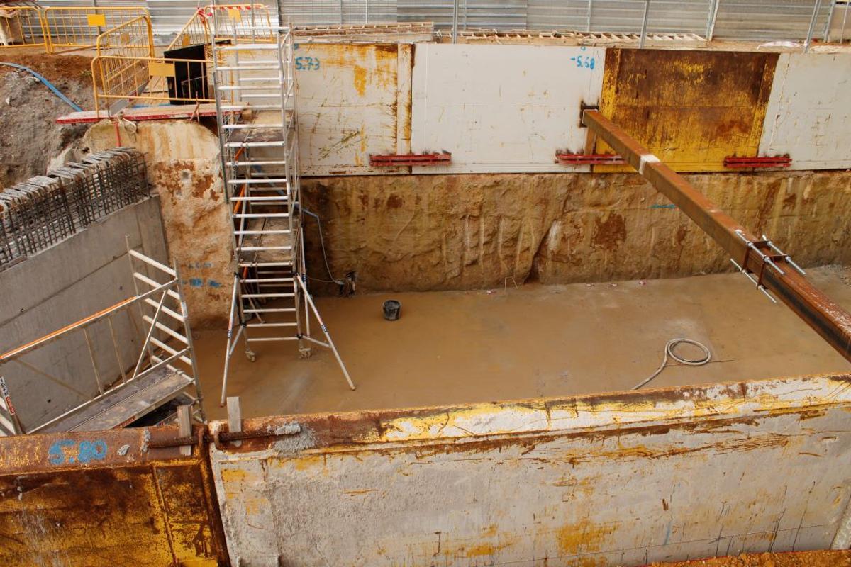 Las obras de la línea 3 del Metro de Sevilla en Pino Montano en el primer mes de 2026