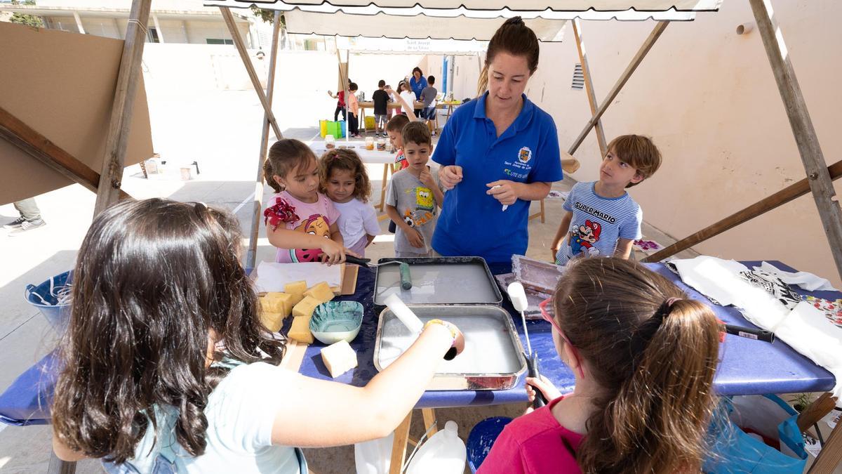 Diversión y educación ambiental juntos en el colegio Es Vedrà