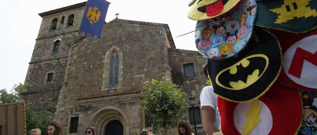 La iglesia de San Nicolás.