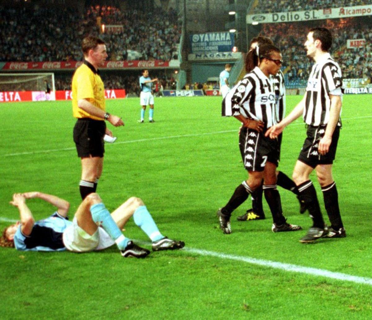 La Juventus cayó 4-0 en Balaídos en marzo del 2000. |