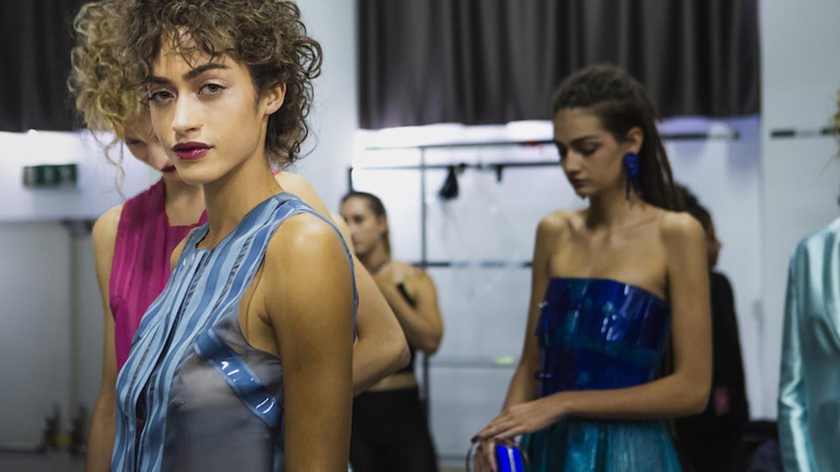 Giorgio Armani Backstage SS19