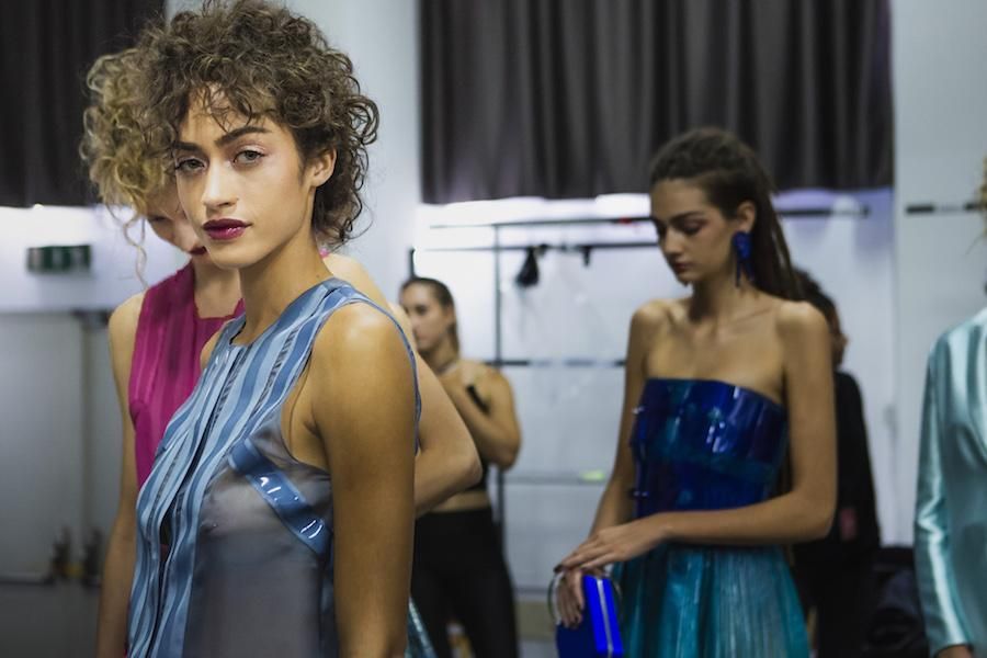 Giorgio Armani Backstage SS19