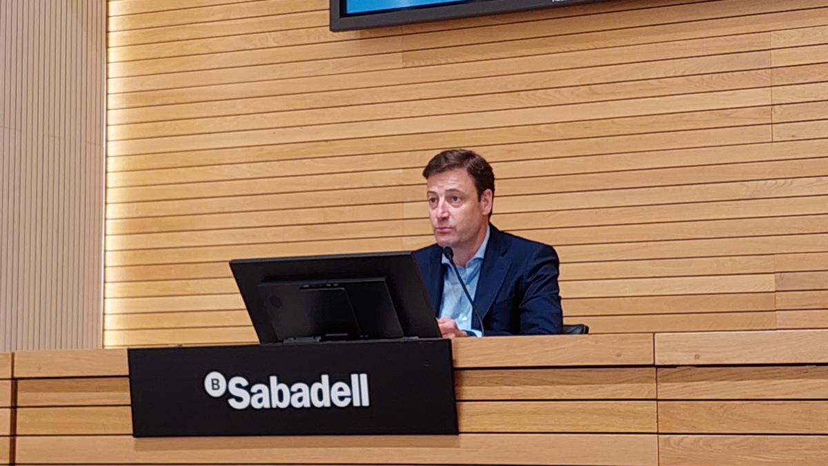 El director financiero del Sabadell, Leopoldo Alvear.
