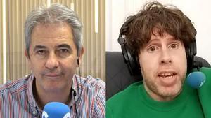 Mucha tensión en el estudio de la COPE entre Manolo Lama y Dani Senabre.