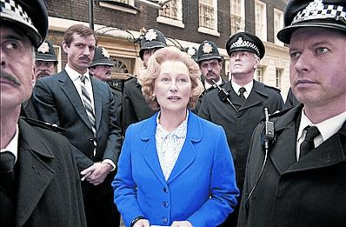 LA POLÍTICA IMPLACABLE. Calcó la naturaleza de Margaret Thatcher en ’La dama de hierro’.