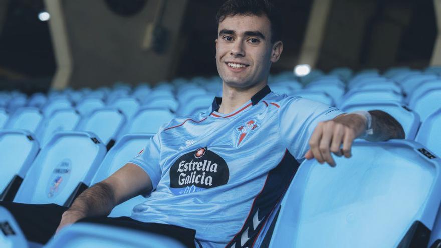 Álvaro Núñez en Balaídos.