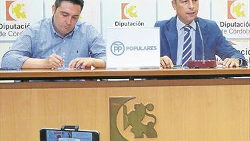 El PP otorga un suspenso a la gestión en la Diputación