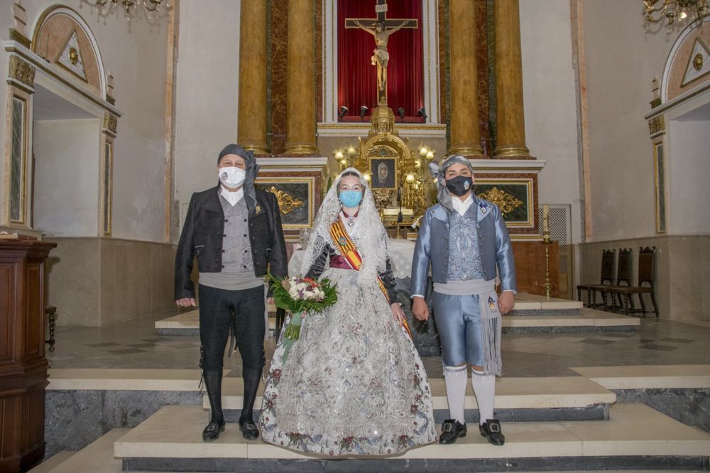 Así fue la ofrenda de las Falleras Mayores de Morvedre.