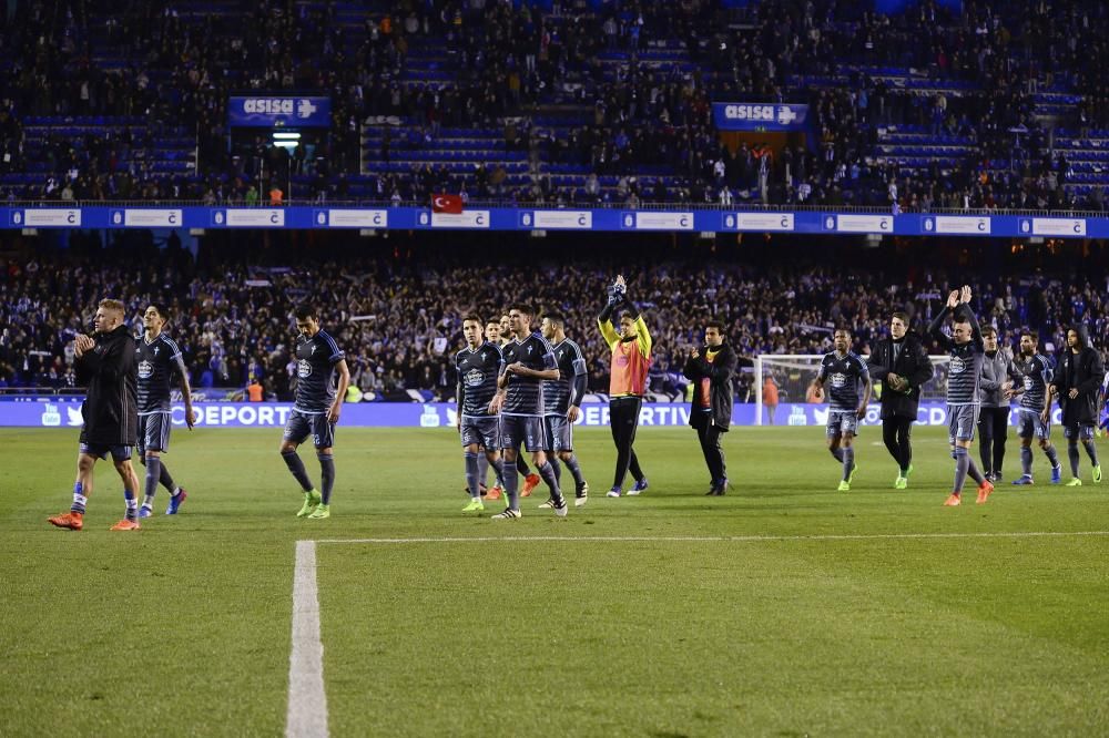 El Dépor cae en el derbi ante el Celta