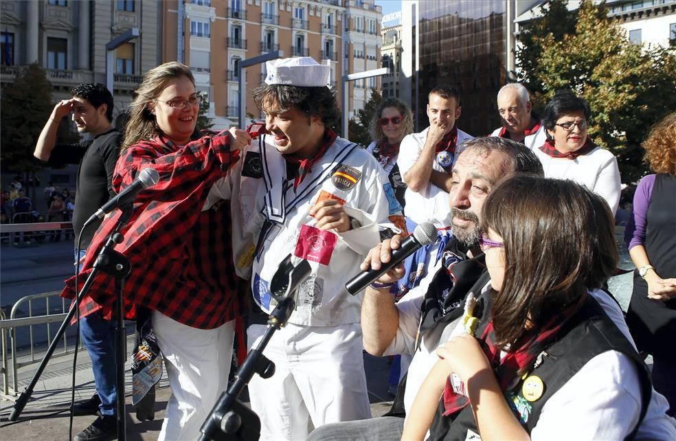 Las peñas se ponen en marcha / en directo con imágenes