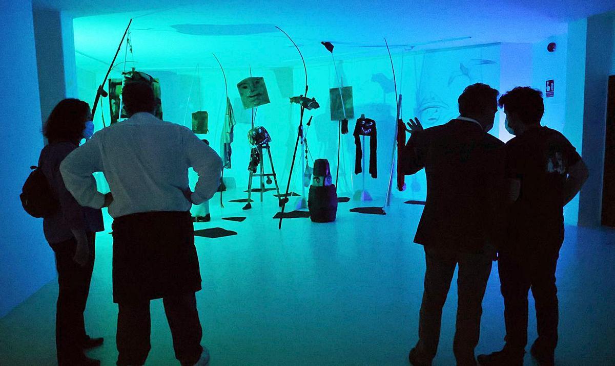La exposición se puede disfrutar en la Casa das Artes hasta el 19 de septiembre.   | // ALBA VILLAR