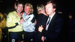 Ferguson entrenó a Escocia en el Mundial de 1986