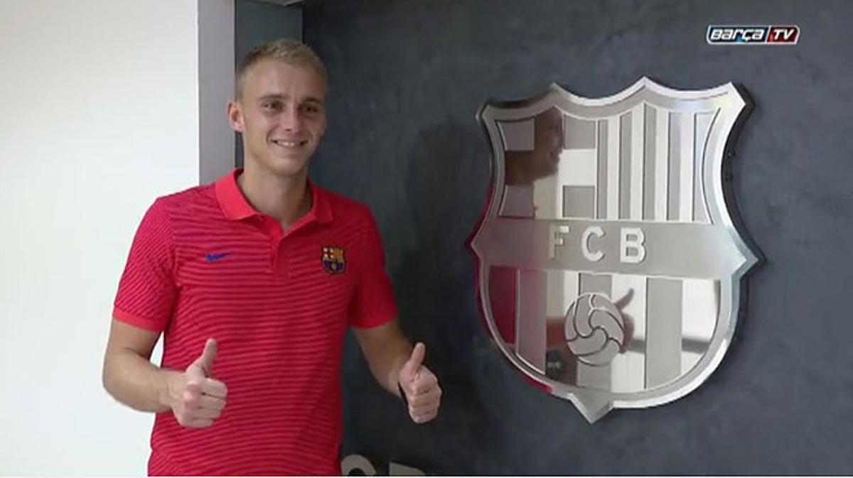 Jasper Cillessen, nou jugador del F.C. Barcelona.