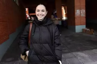 Sabina Mata, una tinerfeña volcada en el estudio para ser traumatóloga (pero que también tuvo tiempo para ir al Sella)