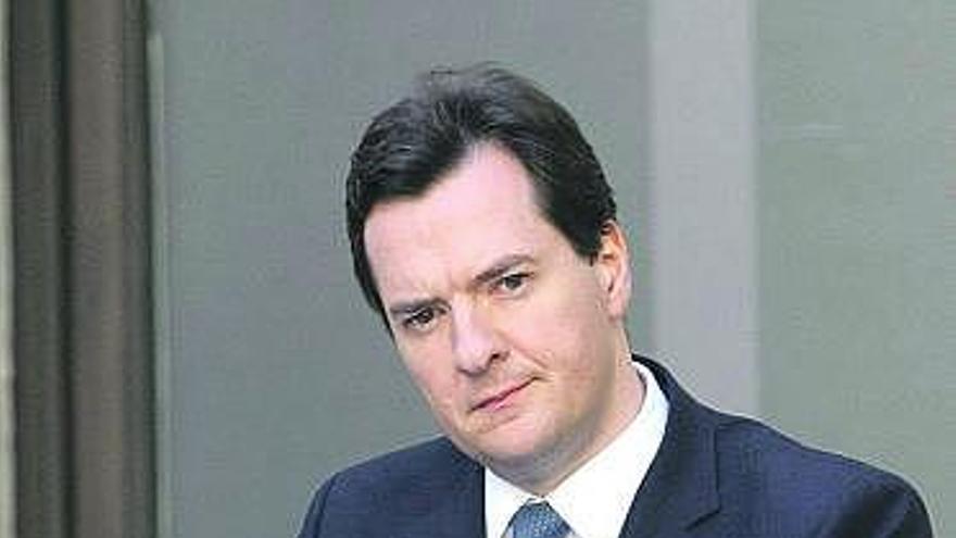 George Osborne, ministro británico de Economía.