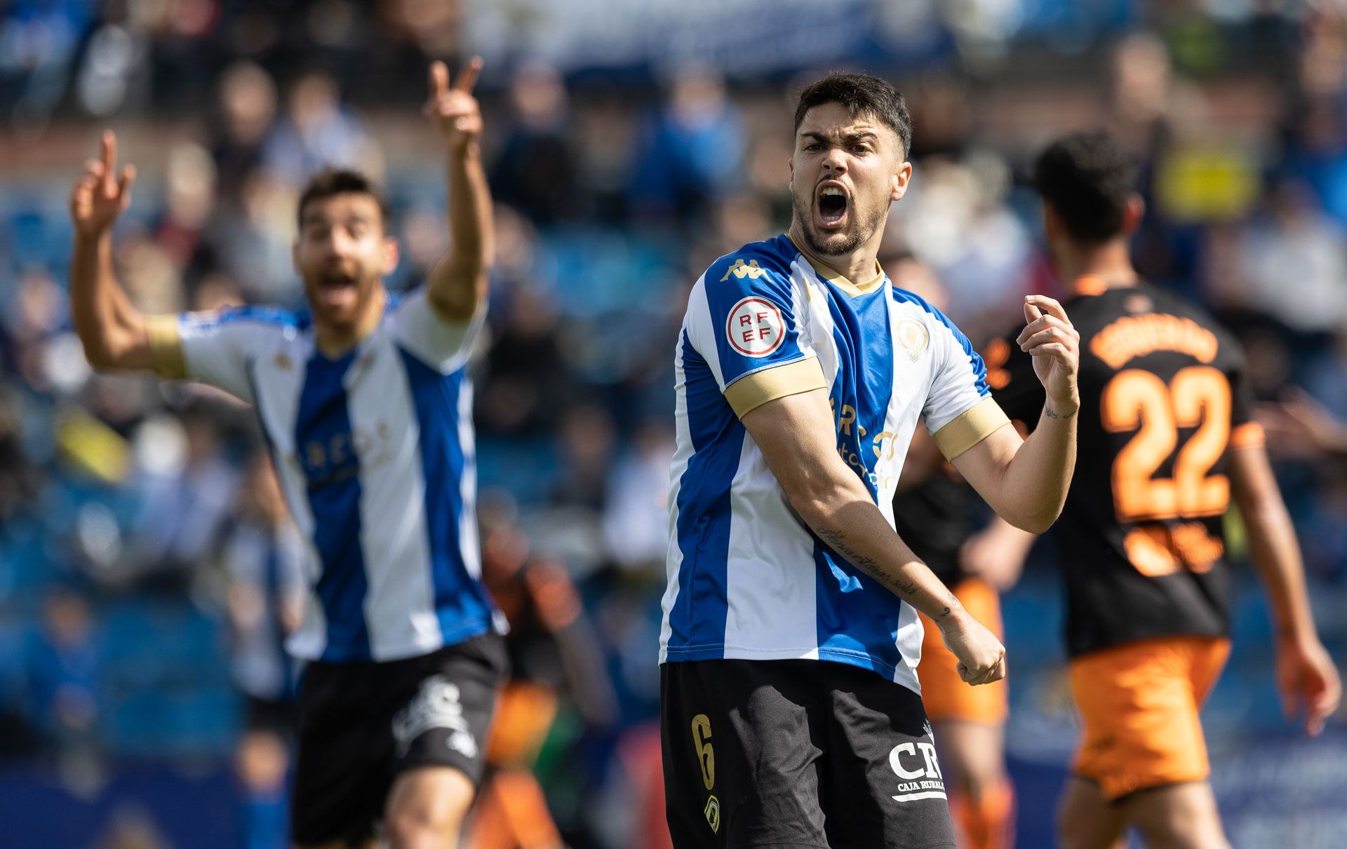 Derrota del Hércules ante el Valencia Mestalla