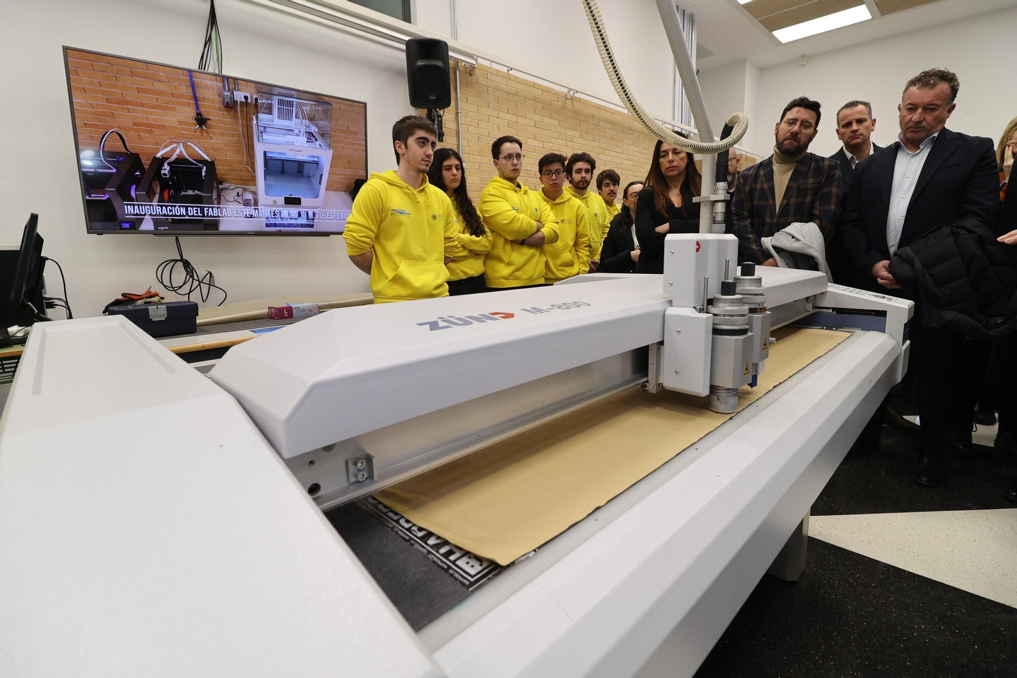 Inauguración del Laboratorio Digital en la UPV de Alcoy