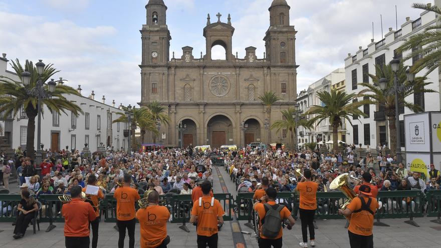 Festival Canariona en la Plaza de Santa Ana