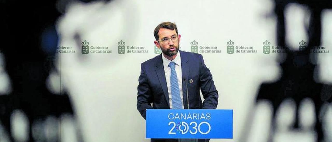 El viceconsejero de la Presidencia del Gobierno de Canarias, Antonio Olivera.