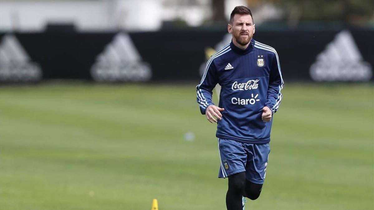 Messi se entrenará en Valdebebas con Argentina