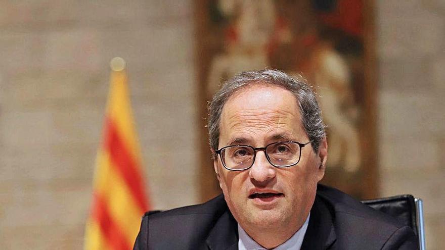 Torra recela de la «cogovernança» de Sánchez