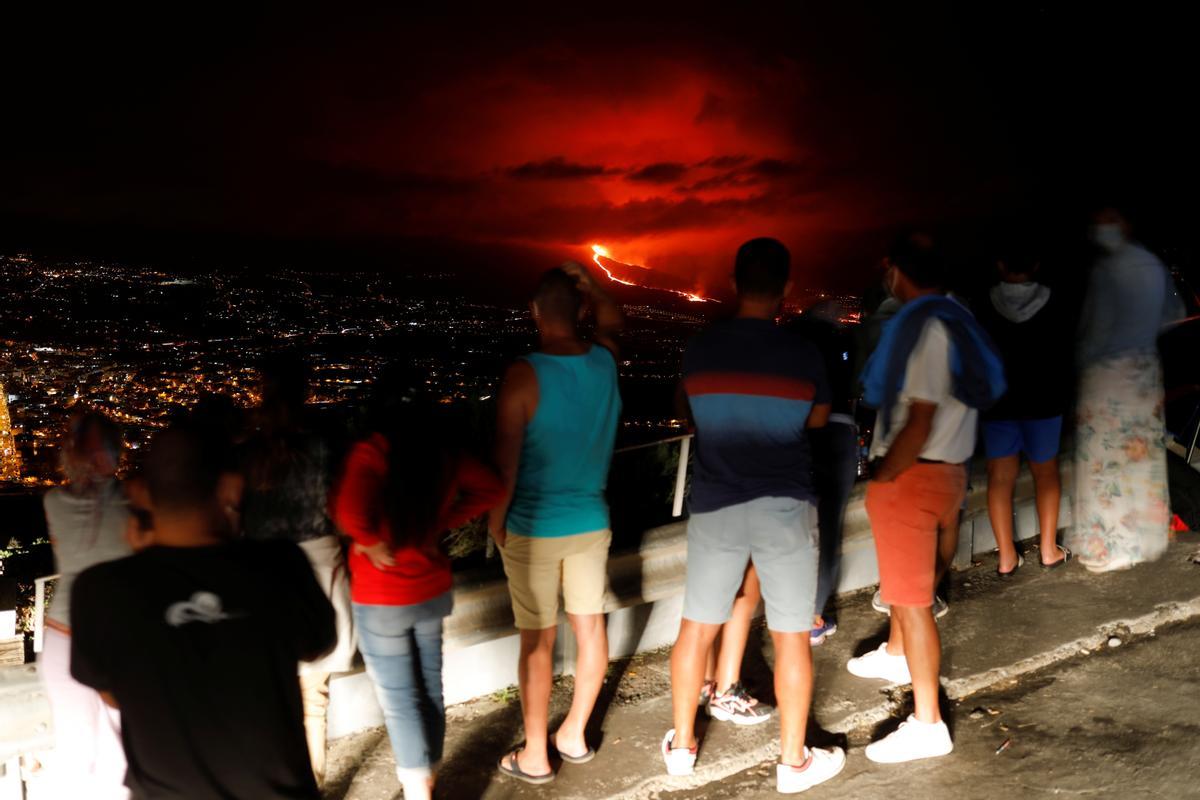 Las imágenes más impactantes de la erupción de La Palma