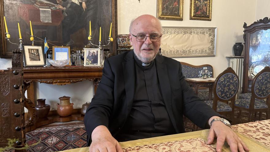 Anders Arborelius, cardenal sueco: &quot;Sería lógico que el próximo Papa fuera africano o asiático&quot;