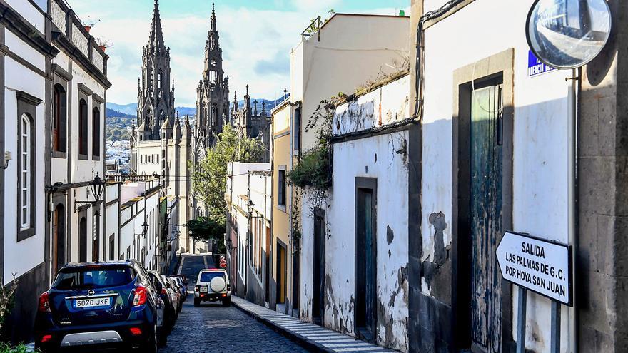 Los vecinos de Arucas diseñan una “supermanzana” peatonal en el casco