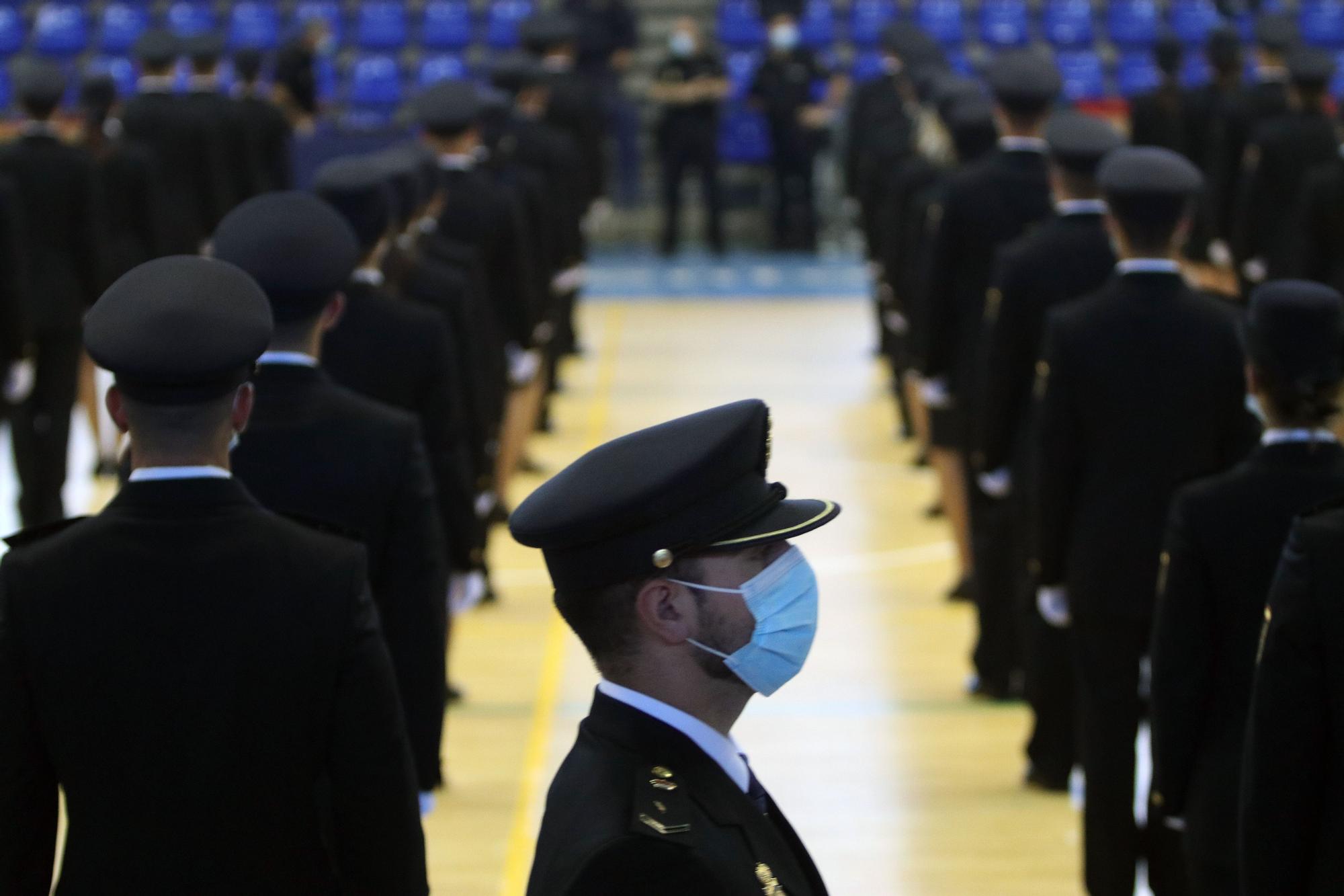 Presentación de 205 nuevos agentes de la Policía Nacional en Málaga