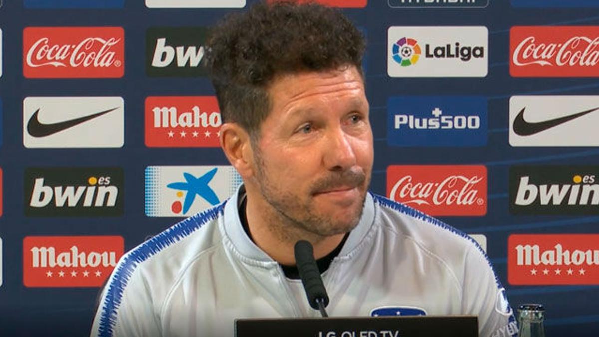 Simeone, sobre el caso Costa: Es una situación interna