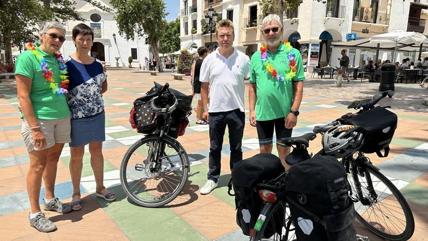 De Dortmund al Balcón de Europa en  bicicleta por amor a Nerja