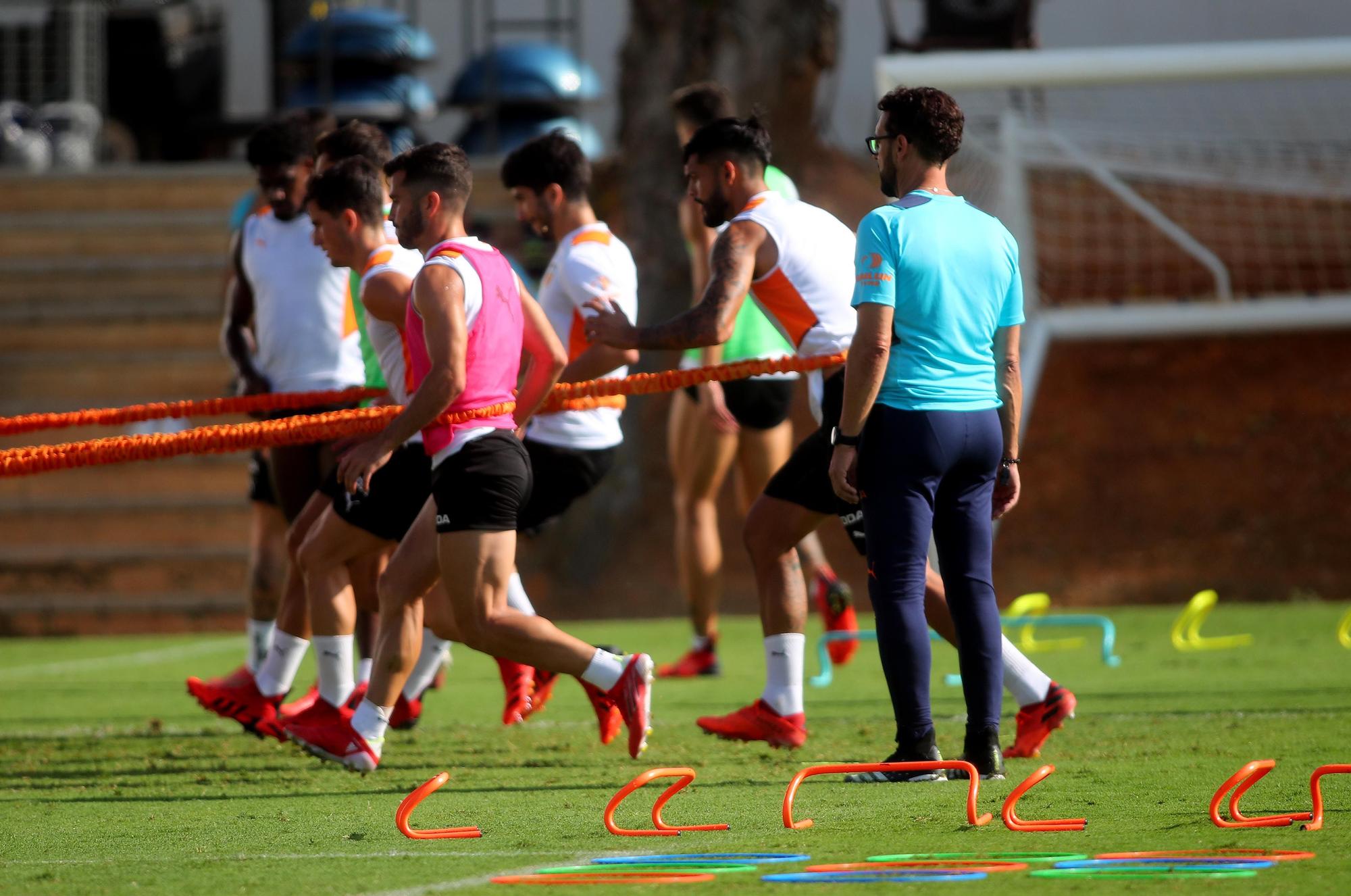 Así ha sido el entrenamiento de hoy del Valencia CF