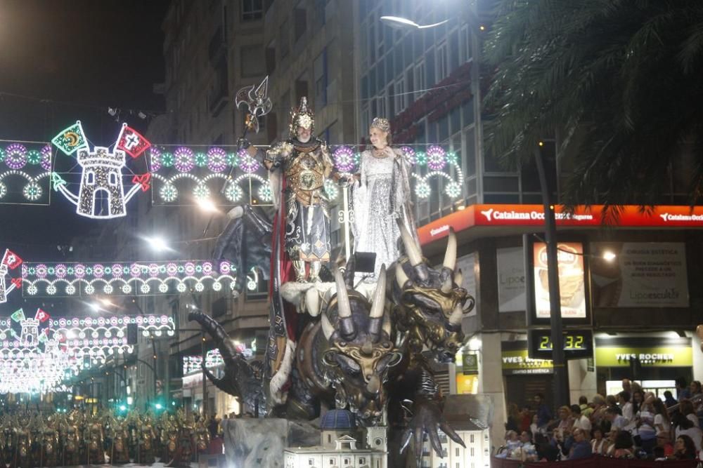 Desfile de Moros y Cristianos en Murcia