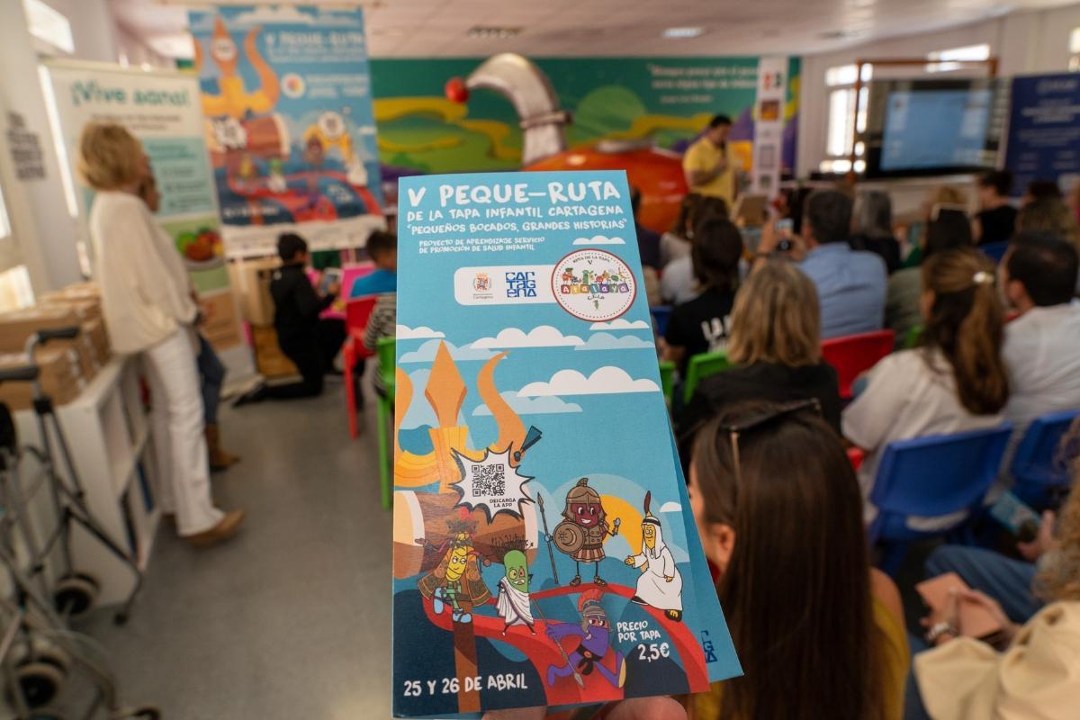 Presentación de la ruta de la tapa infantil 'Peque Ruta', este lunes