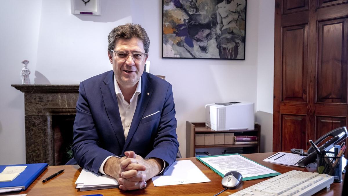 El conseller de Cultura, Turismo y Deportes del Govern balear, Jaume Bauzà