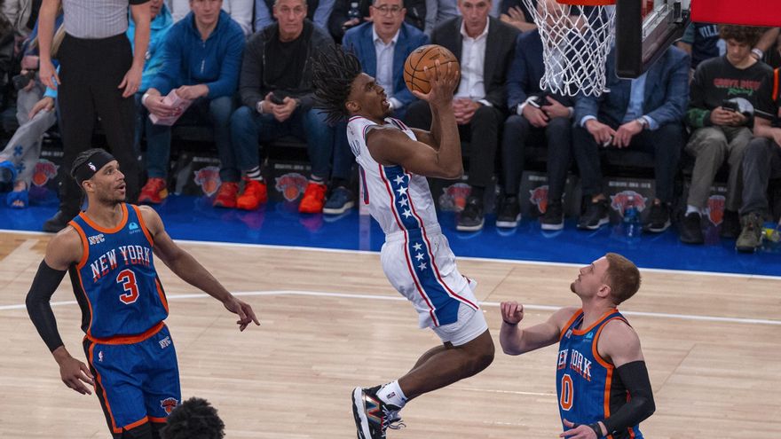 Philadelphia, bajo la batuta de un Maxey magistral, se resiste a caer eliminada Philadelphia, bajo la batuta de un Maxey magistral, se resiste a caer eliminada