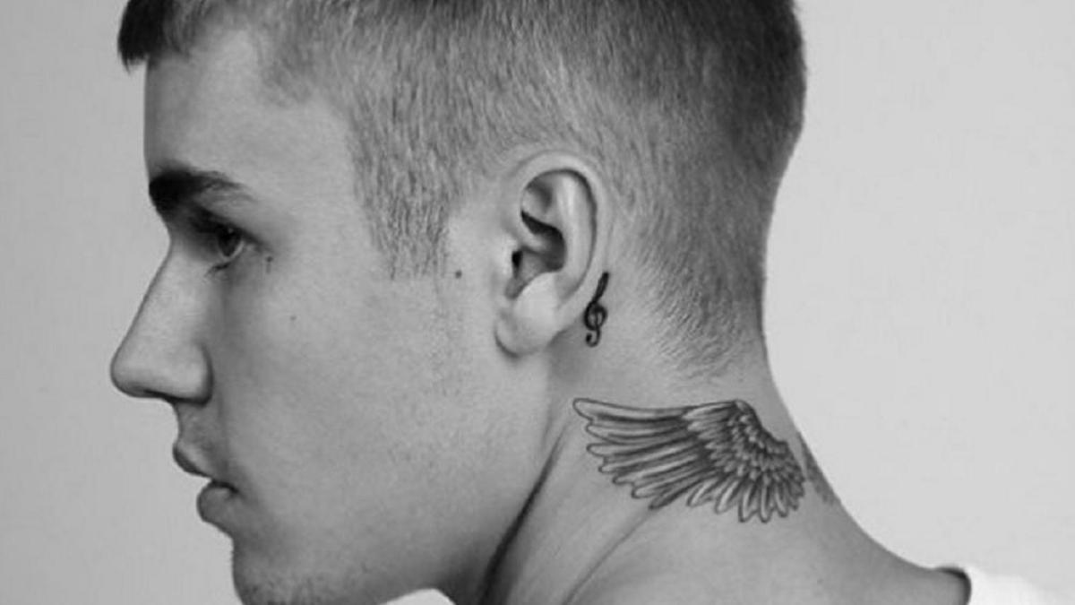 Justin Bieber en blanco y negro