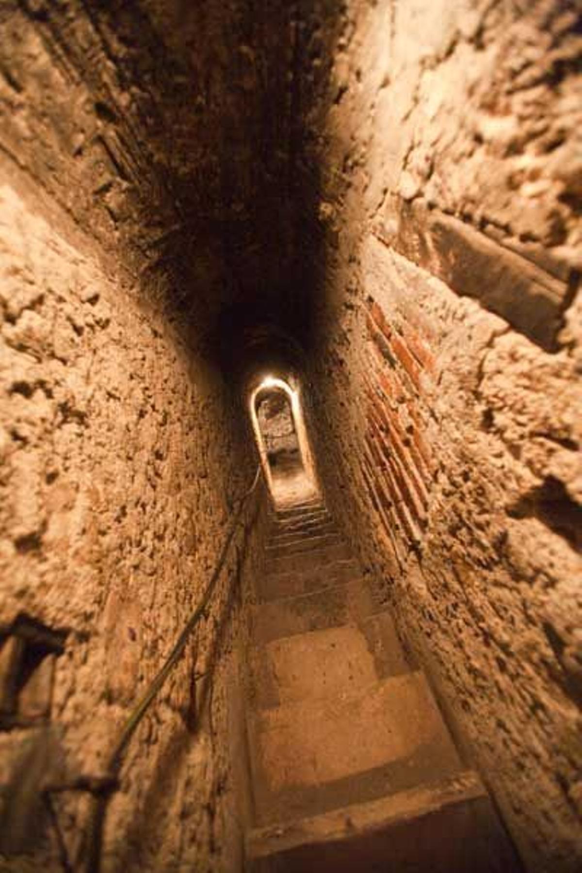 Uno de los pasadizos interiores del Castillo de Bran.