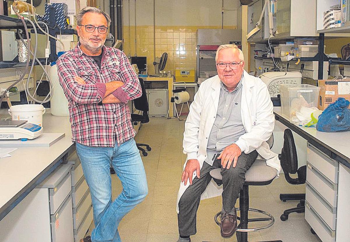Rodolfo Barreiro y Javier Cremades, de Phycosem. |