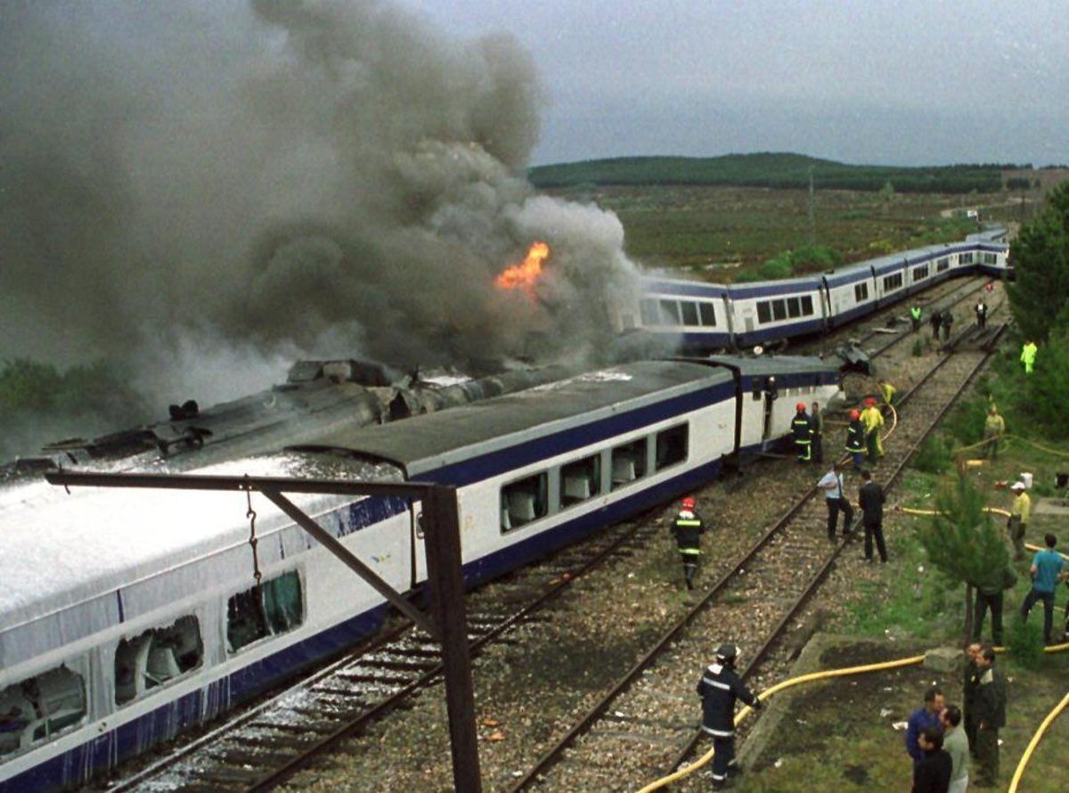 Accidente entre Linarejos y Pedroso de la Carballeda en 2004