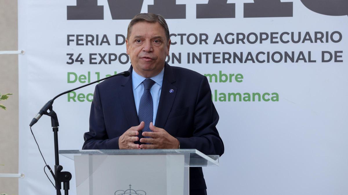 El ministro de Agricultura, Luis Planas.