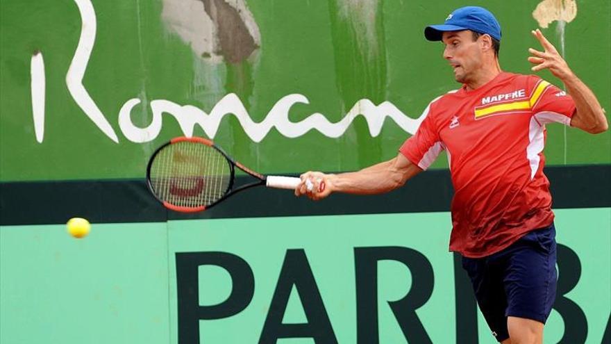 Bautista se enfrenta a su primer reto de la Copa Davis en España