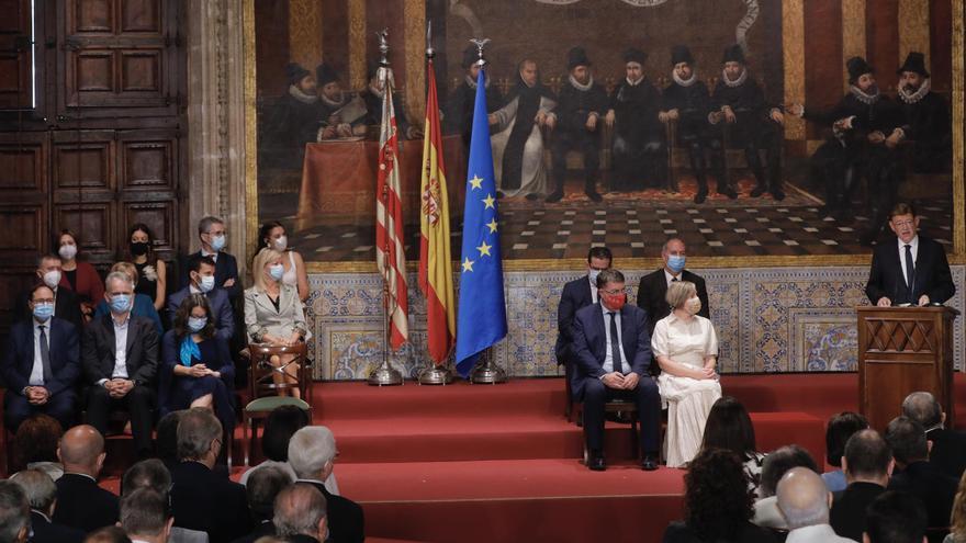 Día de la Comunitat Valenciana | Puig reivindica una segunda transición territorial y clama por una financiación justa
