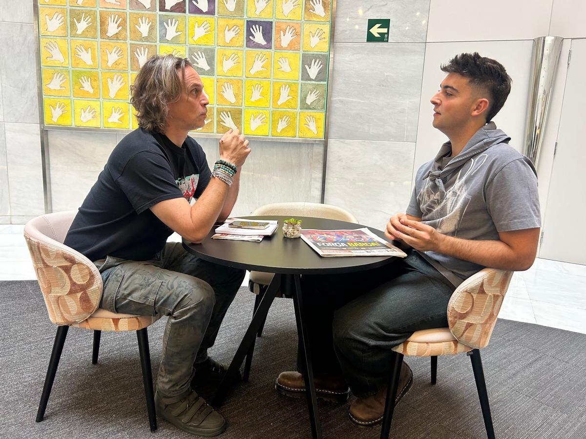 Juanjo Bona atendió a SPORT