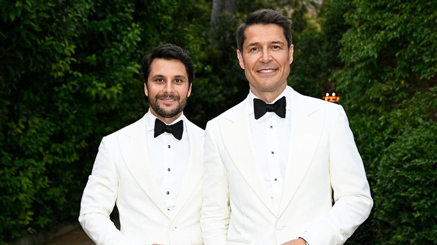 La gran boda de Jaime Cantizano en un castillo de Madrid (rodeado de famosos) tras diez años de relación