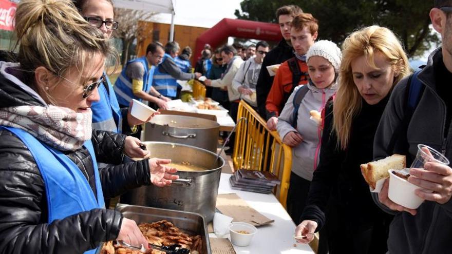 Edicio de l&#039;any passat de la Transèquia, amb voluntaris i participants