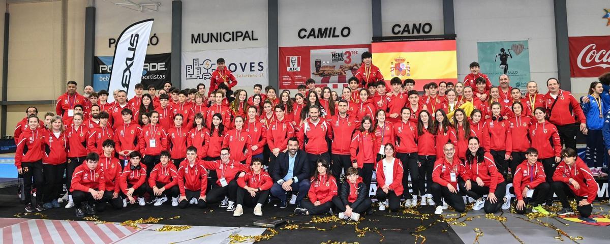 La delegación española cosechó 28 medallas: 6 oros, 7 platas y 15 bronces.