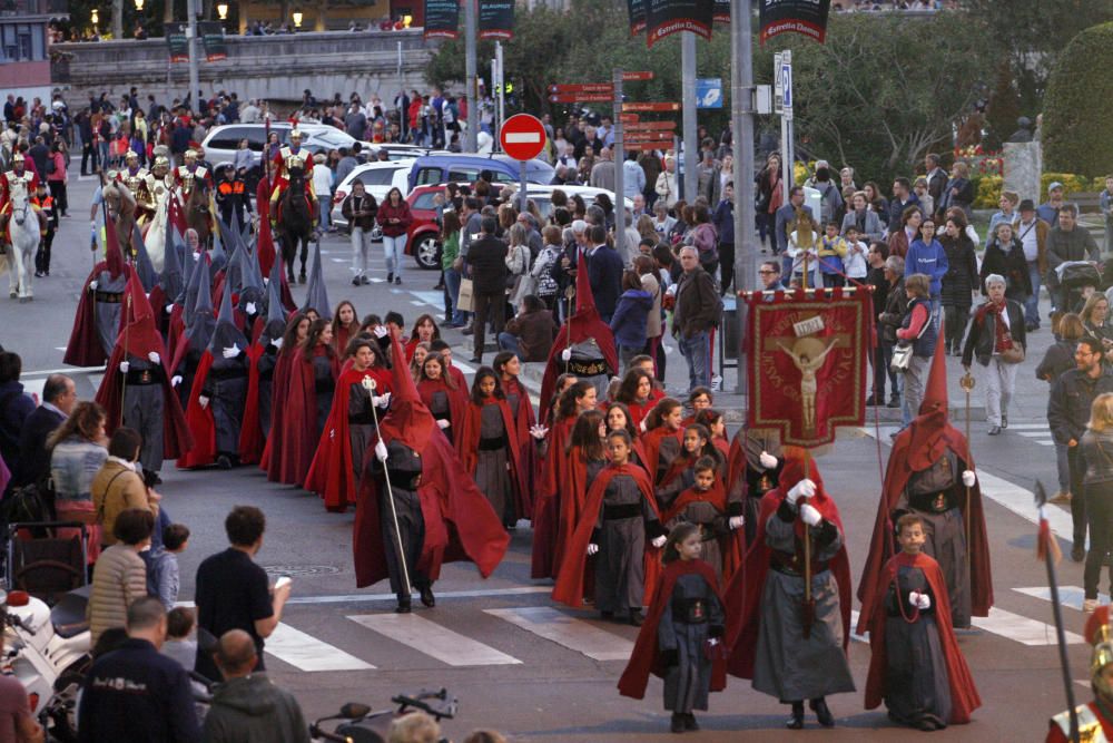 Entrega del pendó dels Manaies de Girona