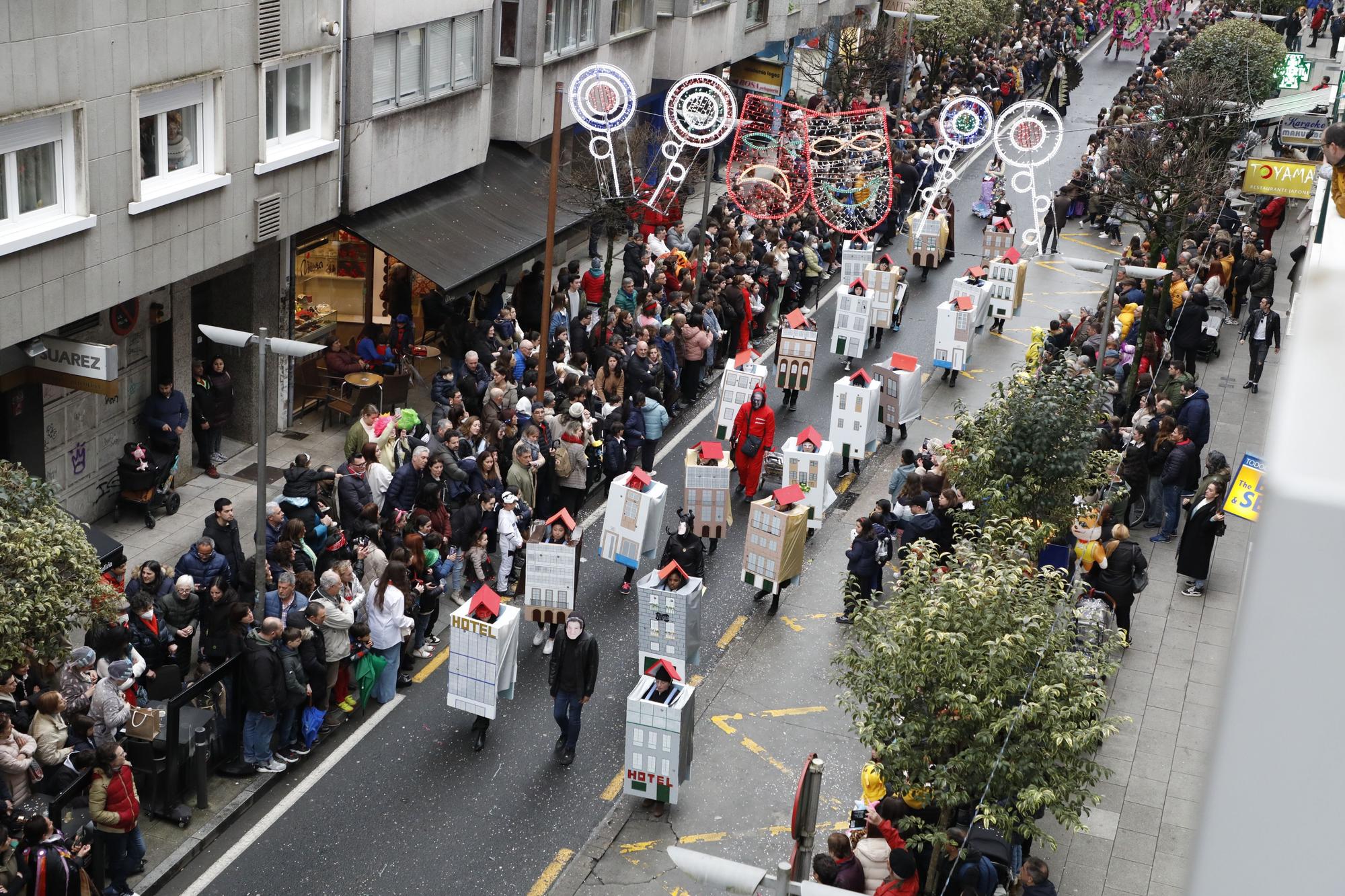 Desfile do Entroido 2023 en Compostela