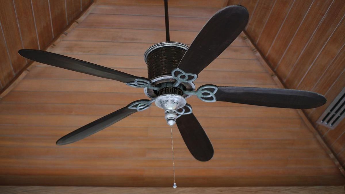 Cómo limpiar los ventiladores de techo.